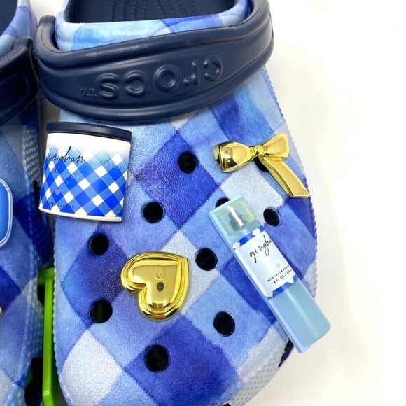 Bath & Body Works x Classic Crocs Blue Gingham Size Various - Picture 5 of 13